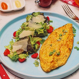 Crab omelet