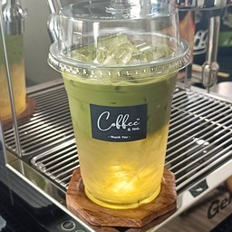 มัทฉะน้ำผึ้ง/แก้ว16ออน