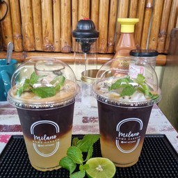 Iced Americano Honey Lemon