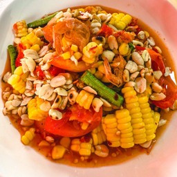 ตำข้าวโพด