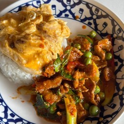 ข้าวไข่ข้น แพนงหมู
