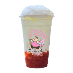 นมสดสตอเบอรี่ (เย็น)