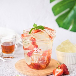 (Strawberry Lover) เจลลี่ ไต้หวัน ต้นตำหรับ Size 16 oz.