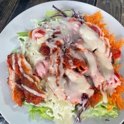 สลัดสะโพกไก่สไปซี่