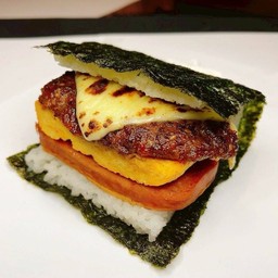 Beef Hamburger steak with cheese