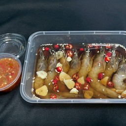 กุ้งดองชุดใหญ่