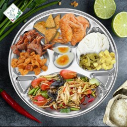 ชุดตำถาดเสริมโชค รวยแซ่บรับทรัพย์ พิเศษ! แถมน้ำอัดลม 1 ขวด
