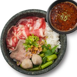 ข้าวต้มแห้งน้ำตกเนื้อ US