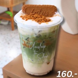 มัทฉะลาเต้ บิสคอฟ