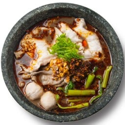 เกาเหลาน้ำตกหมูชาบู