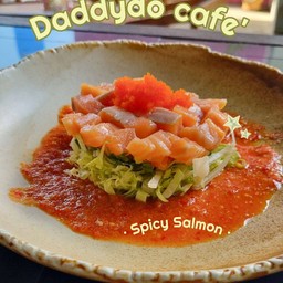 พล่าแซลมอน(ดิบ) Pla Salmon