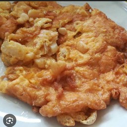 ไข่เจียวกระเทียมดอง