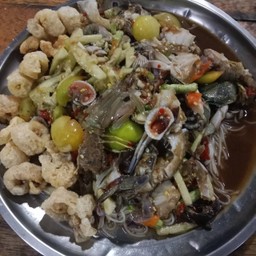 ตำเหลาแตงทะเลปลาร้านัวๆๆๆ