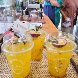 Iced Passion fruit tea