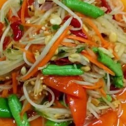 ส้มตำแซ่บ&ยำ&อาหารตามสั่ง&น้ำขนมปังปิ้ง&นึงปิ้งย่าง