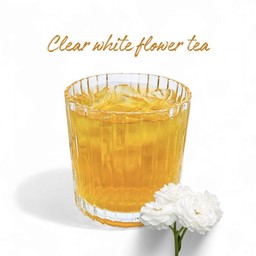 Iced White flower tea