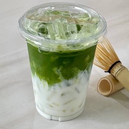 Matcha Latte Ceremonial grade (มัทฉะลาเต้เกรดพิธีการ)