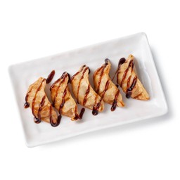 เกี๊ยวซ่าทอดกรอบ ซอสเทอริยากิ