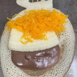 นูเทลล่า+กล้วย+ฝอยทอง