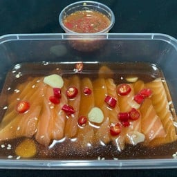 ซอลม่อนดองชุดใหญ่
