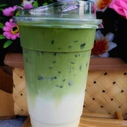 ชาเขียวนมสดเย็น