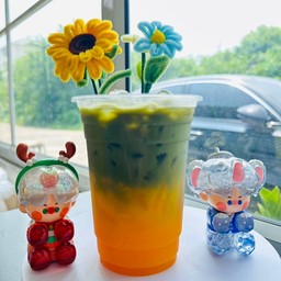 มัทฉะน้ำส้ม