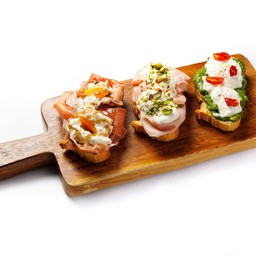 Mozza Trio Bruschetta