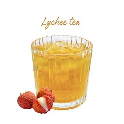 Iced lychee tea l ชาลิ้นจี่