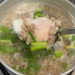 [ กับข้าว ] ต้มจืดไข่ดาวน้ำหมูสับ ไข่2ฟอง