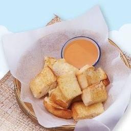 ขนมปังปิ้งสังขยา