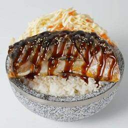 ข้าวหน้าปลาซาบะย่างซอสเทอริยากิ