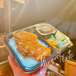 ข้าวไก่ทอดซอสเทริยากิ