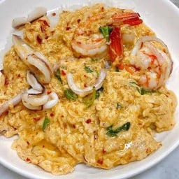 ห่อหมกทะเลไข่ข้น (ข้าวหอมมะลิ)