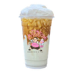 นมสดคาราเมล (เย็น)