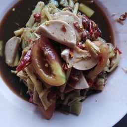 ส้มตำปูปลาร้า-หมูยอ-ไข่เค็ม