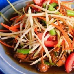 ส้มตำหอยดอง
