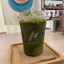 Ice Matcha coconut water
