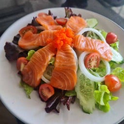YS05 Salmon Salad l สลัดแซลมอน