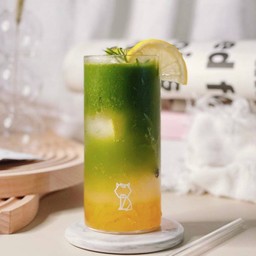 Matcha Lemon Soda มัทฉะเลม่อนโซดา