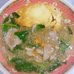 ราดหน้าหมกไข่ เส้นหมี่