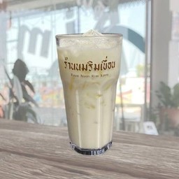 นมสดไวท์มอลต์ เย็น