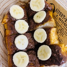 โทสต์นูเทล่า กล้วย