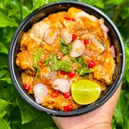 ไข่ขยี้ปลากระป๋อง