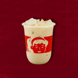 นมคาราเมลเย็น