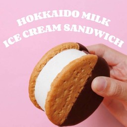 Hokkaido Milk Ice Cream Sandwich (10g Protein)