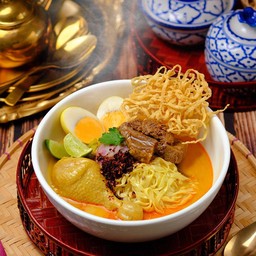 093ข้าวซอยไก่พิเศษจุใจเพิ่มเนื้อตุ๋น