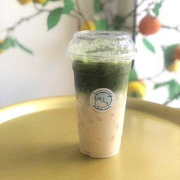 บูลลิชมะพร้าวเผามัทฉะ(22oz)