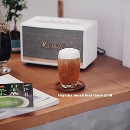 D - Houjicha Loose Leaf Foam chill