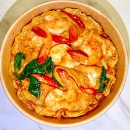 ห่อหมกไข่ข้นกุ้ง