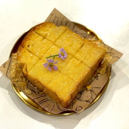 ขนมปังปิ้ง เนย น้ำตาล